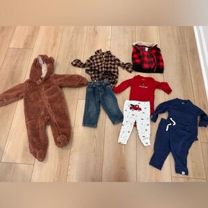 Lot of Baby Boys 9 Month Winter Clothes